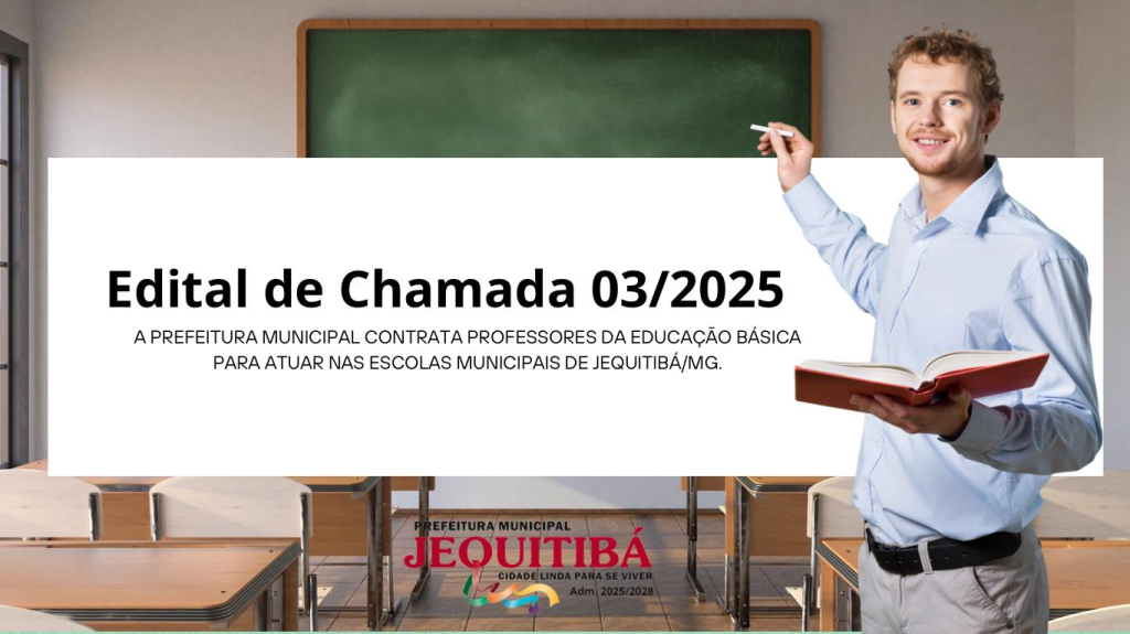 EDITAL DE CHAMADA 03/2025